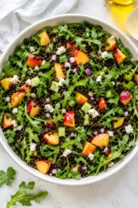 Sommerlicher Linsensalat mit Nektarinen