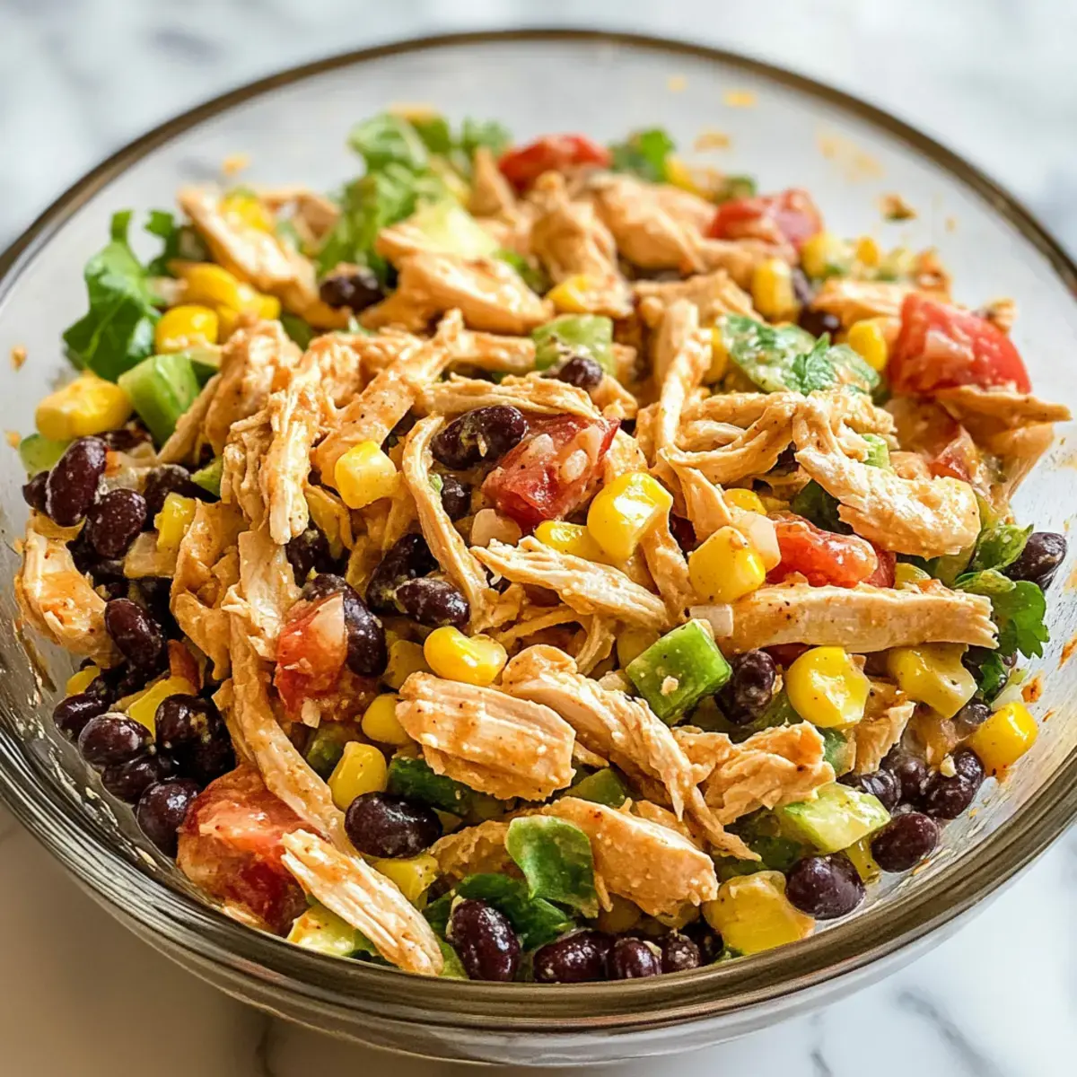 Southwest-Hühnchensalat