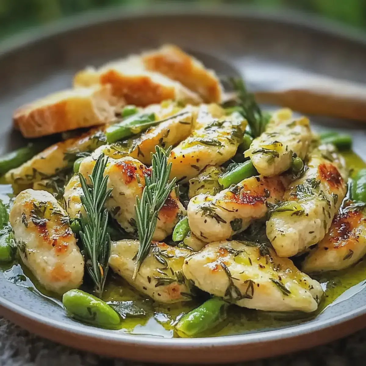Spargel Geschnetzeltes mit Hähnchen