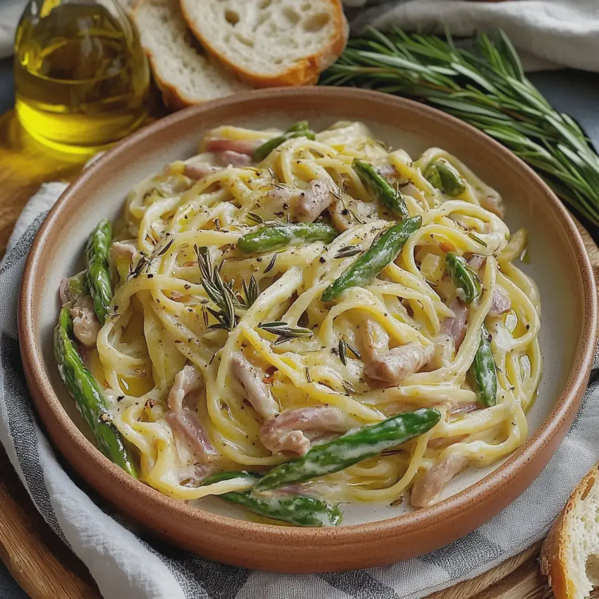 Spargel Pasta