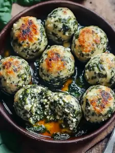 Überraschend leckere Spinat-Feta-Knödel: Einfach selbstgemacht