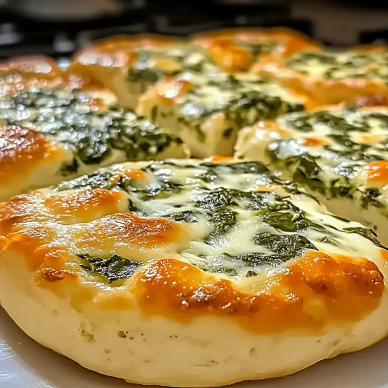 Spinat Hüttenkäse Flagels