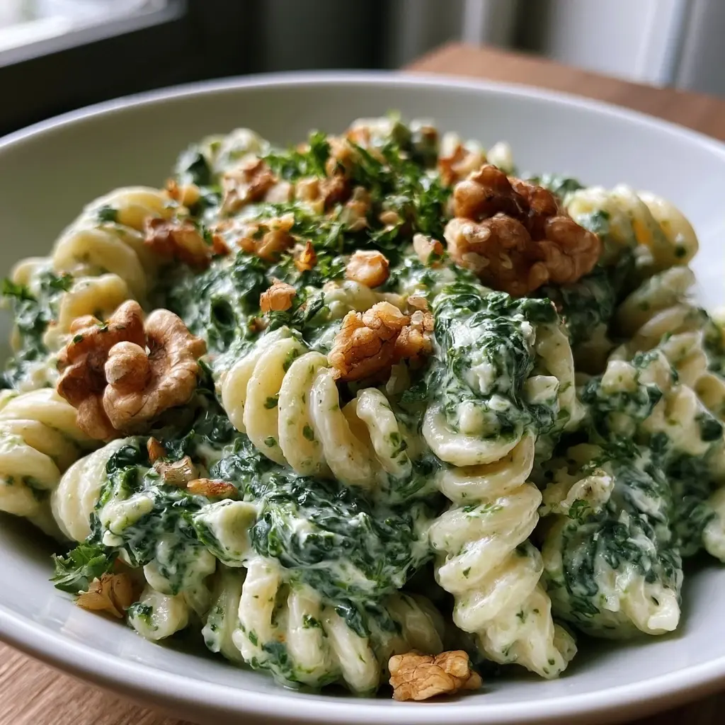 Spinat-Ricotta-Pasta