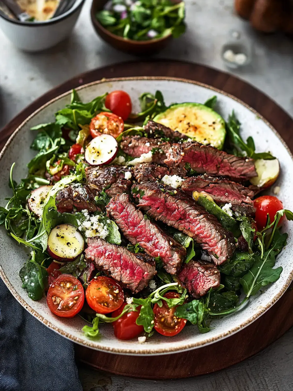 Steak Salat Rezept