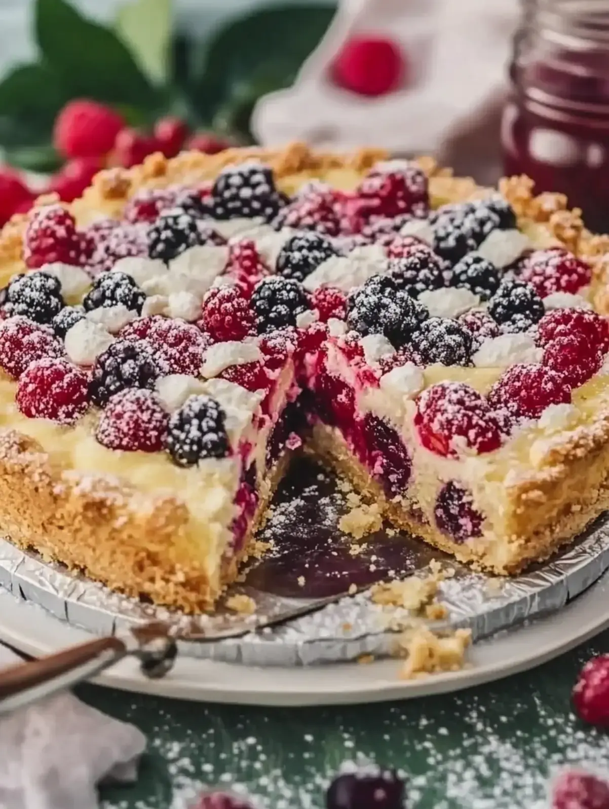 Saftiger Streuselkuchen mit Früchten: Perfekt zum Kaffeeklatsch 2 Streuselkuchen mit Früchten