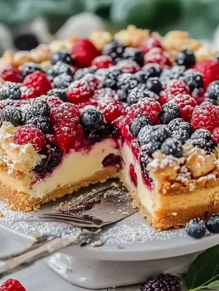 Streuselkuchen mit Früchten