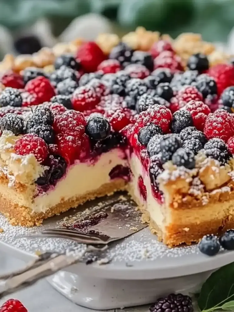 Streuselkuchen mit Früchten