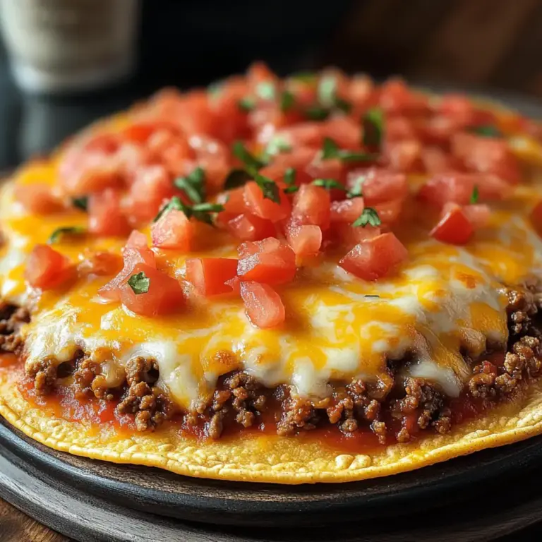 Taco Bell Mexican Pizza Rezept