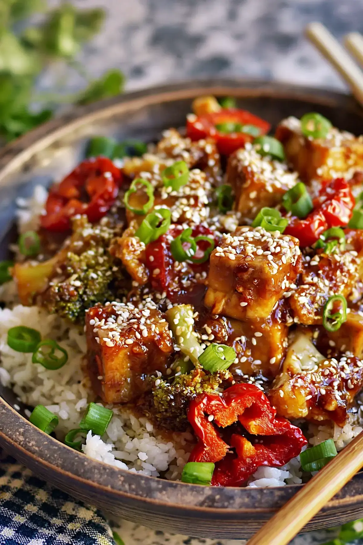 Teriyaki Tofu Rezept