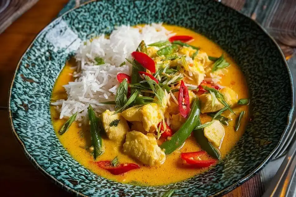 Thai Curry mit Hähnchen