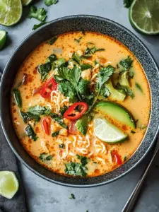 Thailändische Currysuppe – Schnelle Genussreise für Feinschmecker