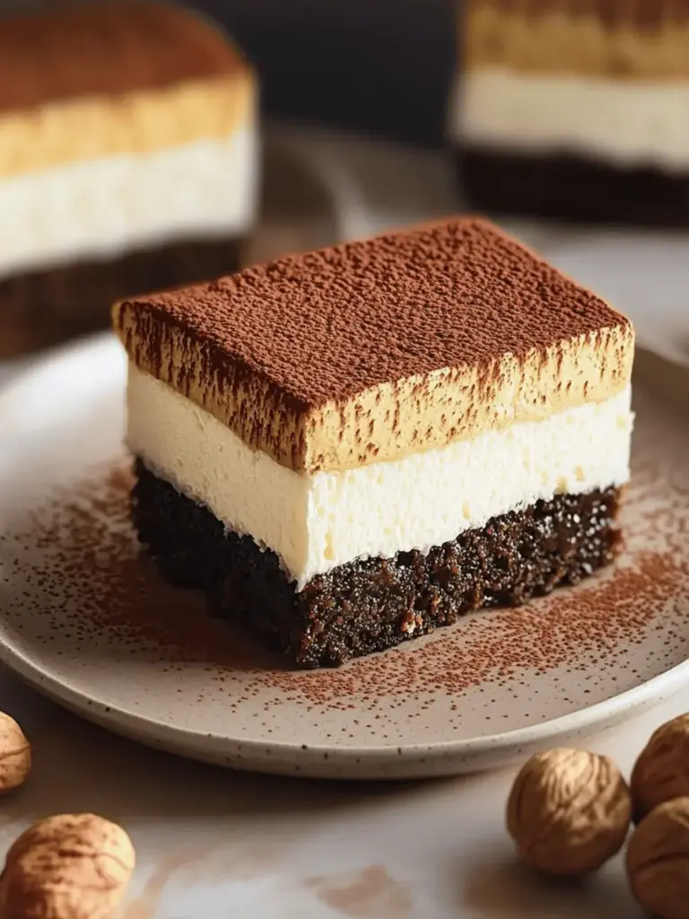 Tiramisu-Brownies
