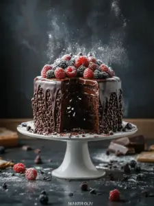 Tod durch Schokoladenkuchen – Ein Genuss für Schokoladenliebhaber