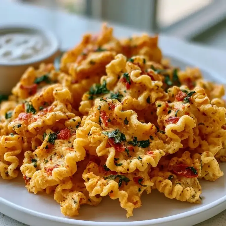 Tomate-Basilikum Pasta Chips
