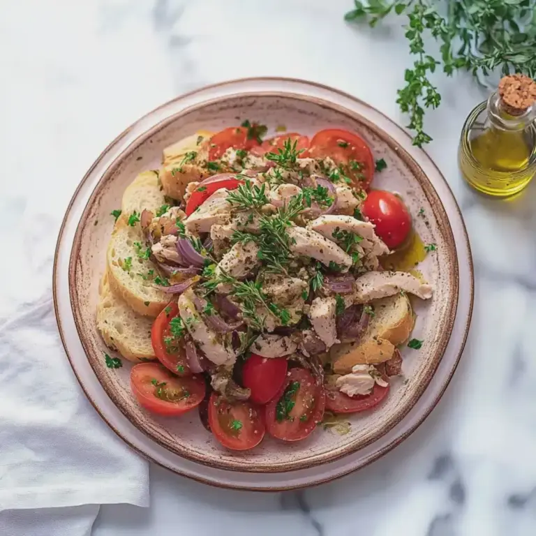 Tomaten Thunfisch Salat