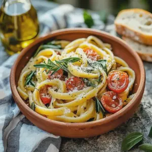 Tomaten Zucchini Pasta
