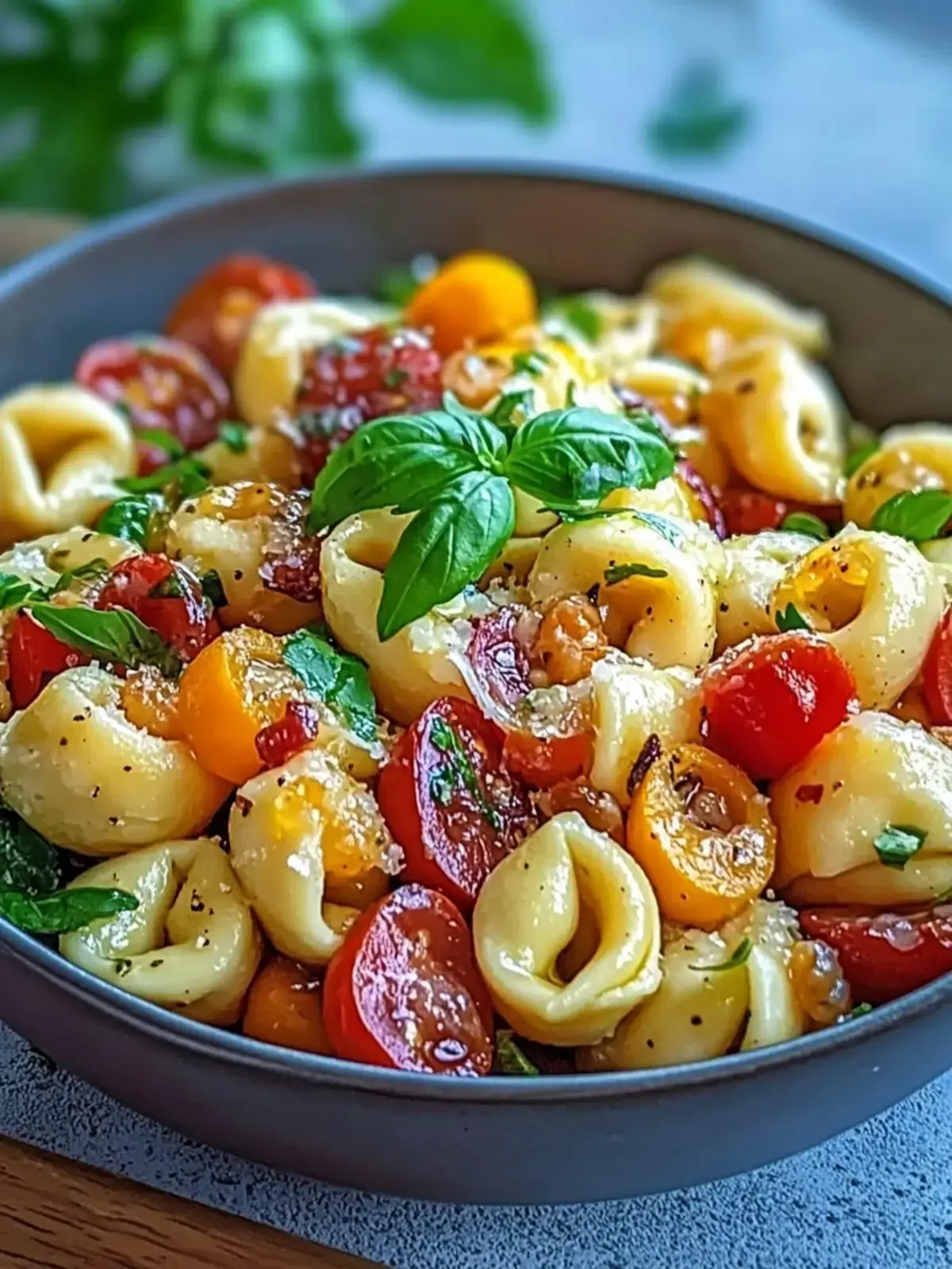 Würziger Süß-Honig Tortellini-Nudelsalat: Ein köstlicher Genuss 2 Tortellini Nudelsalat