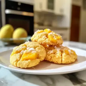 Tropische Mango Kekse