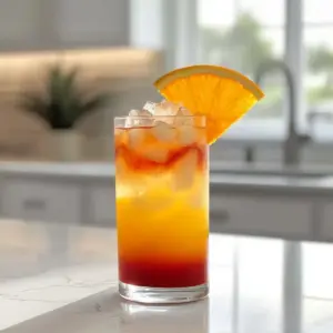 Tropischer Sonnenaufgang Mocktail