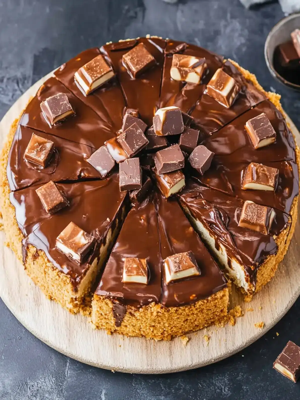 Twix Käsekuchen