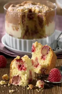 Vanille Rhabarberkuchen im Glas