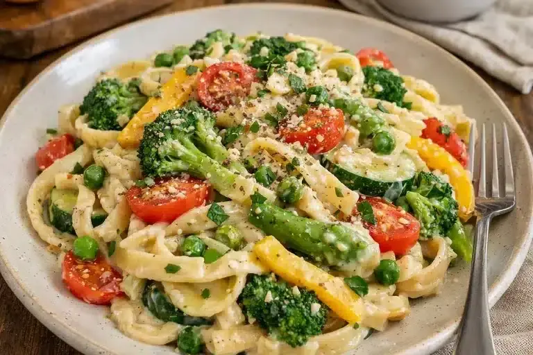 Vegane Pasta Primavera