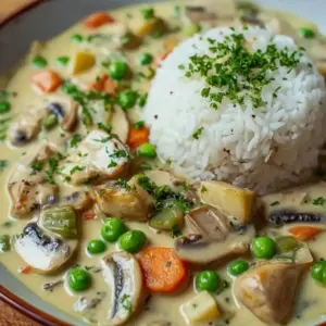 Vegane Pilzpasta mit Soja-Nudeln