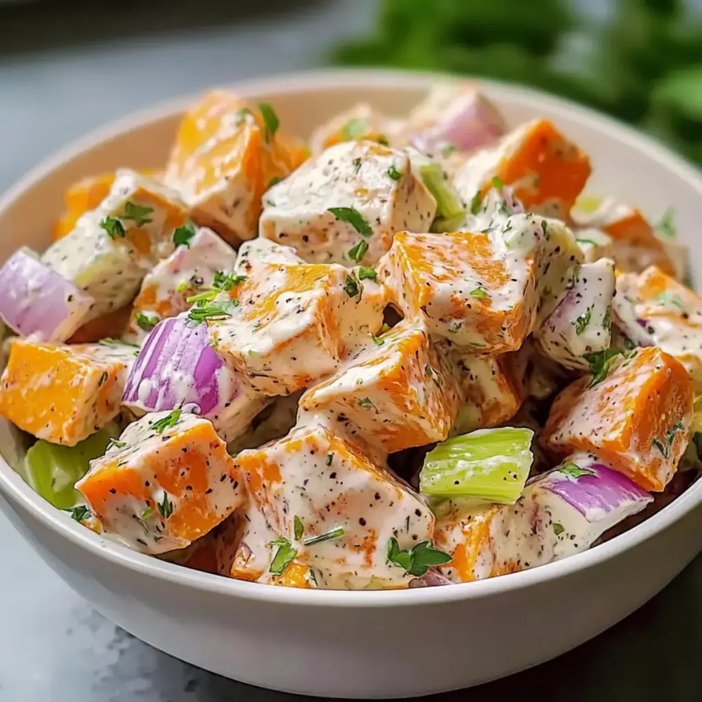 Veganer jamaikanischer Kartoffelsalat