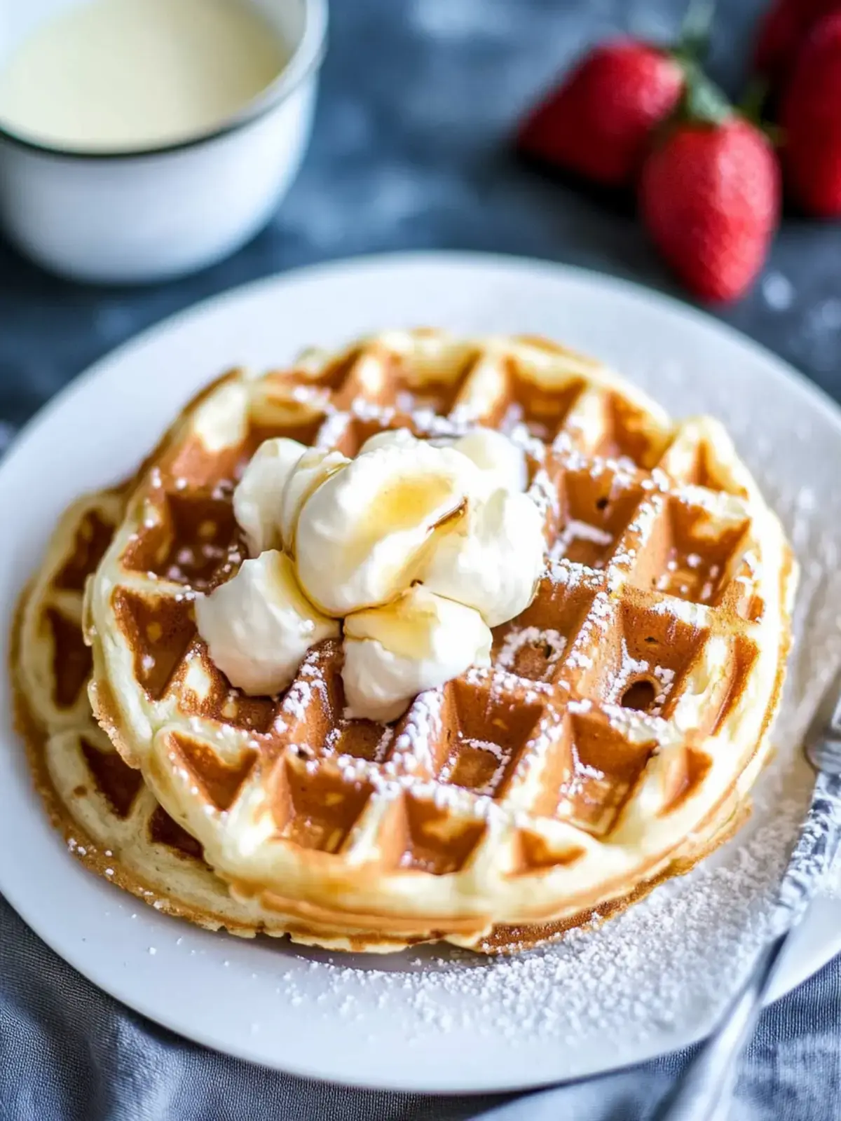 Das beste Waffelrezept für fluffige Frühstücksfreuden 2 Waffelrezept