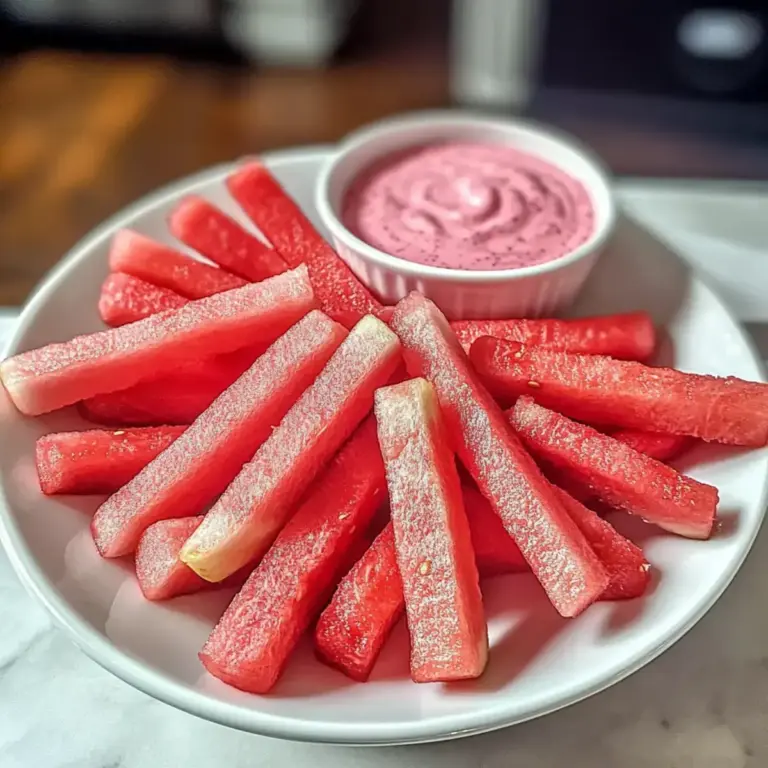 Wassermelonen-Pommes