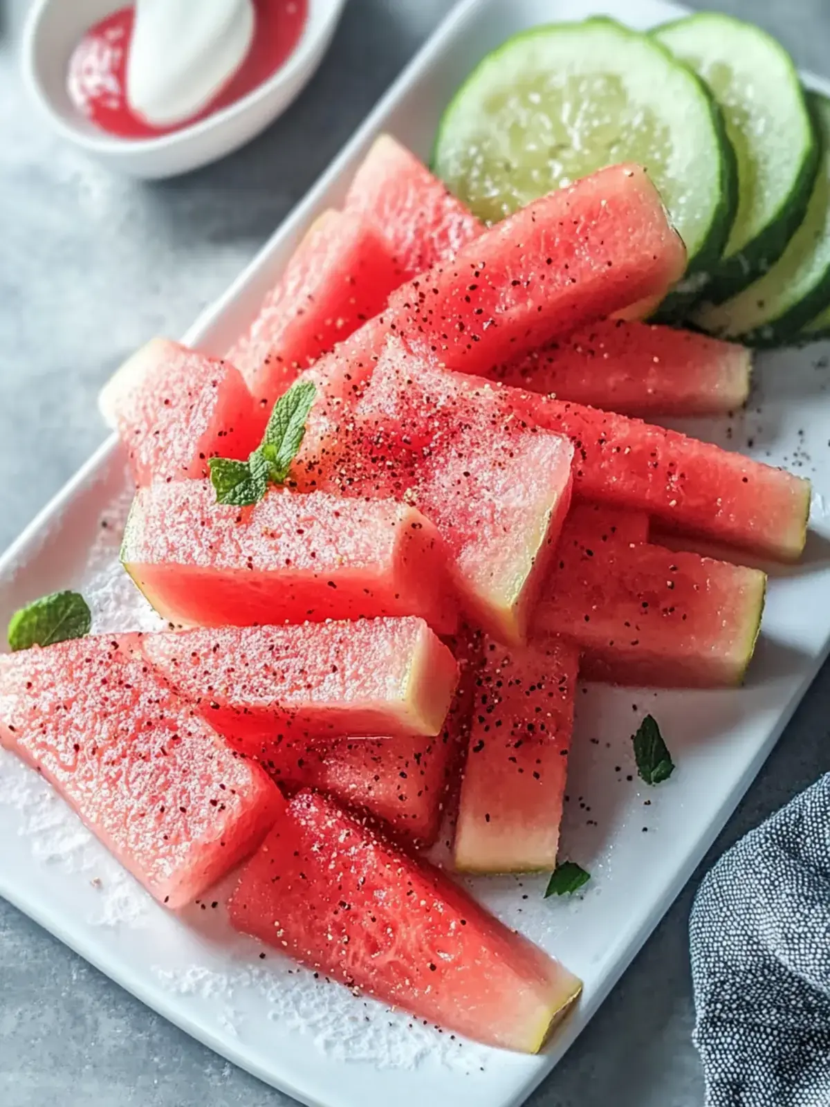 Wassermelonen-Pommes