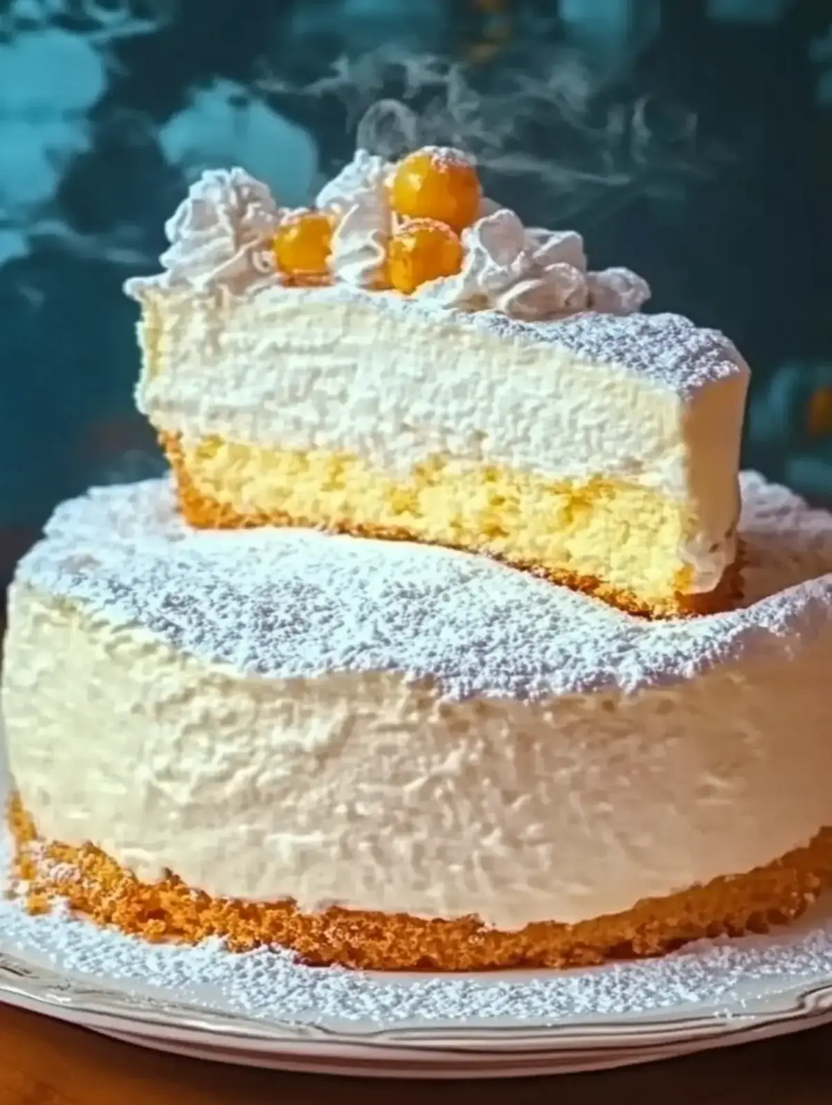 Wolkenkuchen ohne Mehl