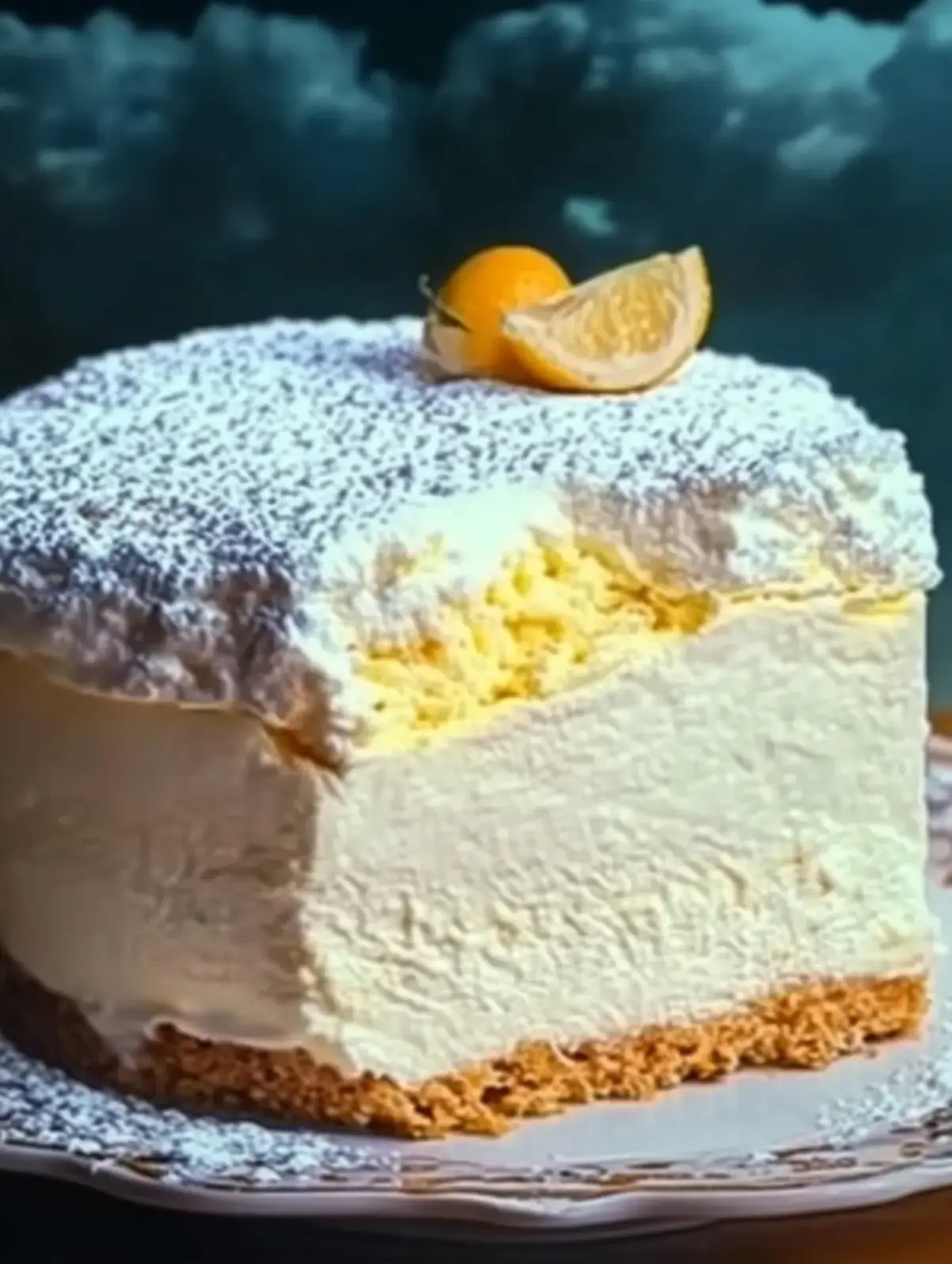Wolkenkuchen ohne Mehl
