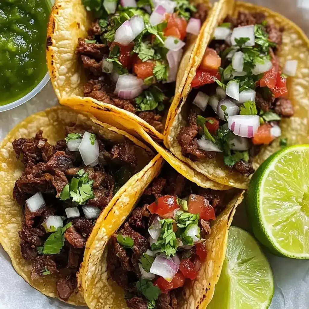 Würzige Carne Asada Tacos