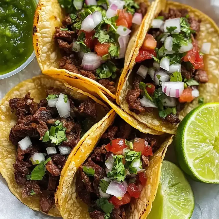 Würzige Carne Asada Tacos