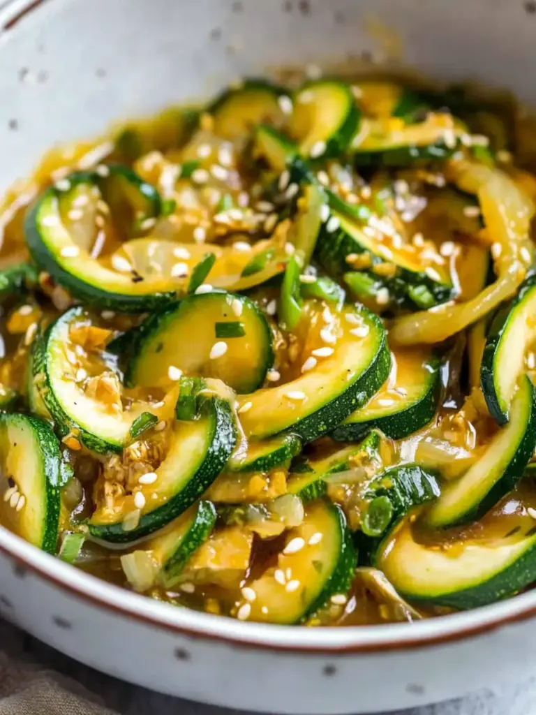 Würzige Knoblauch-Chinesische Zucchini