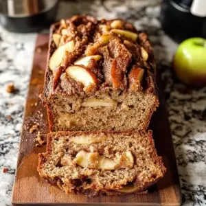 Saftiges Zimtapfelbrot