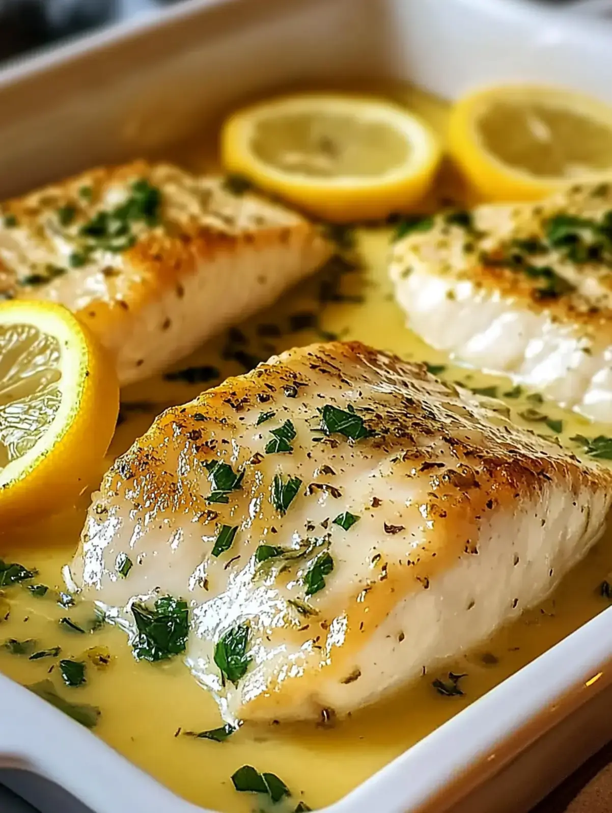 Zitronen Fischfilet Ofen