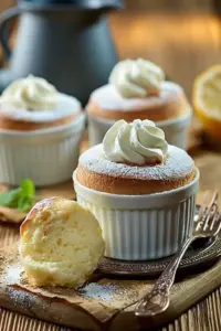 Zitronenpudding Küchlein