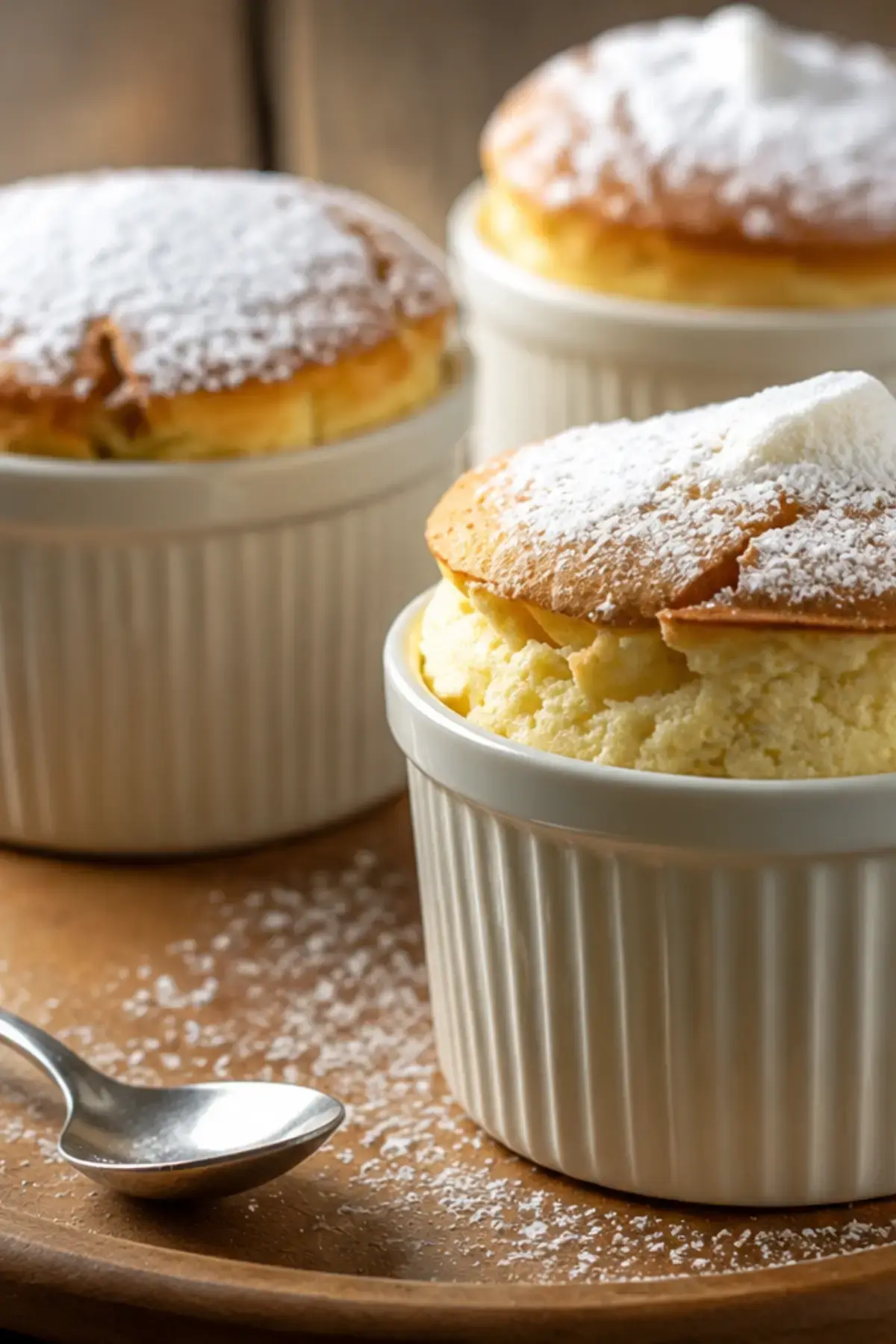 Zitronenpudding Küchlein