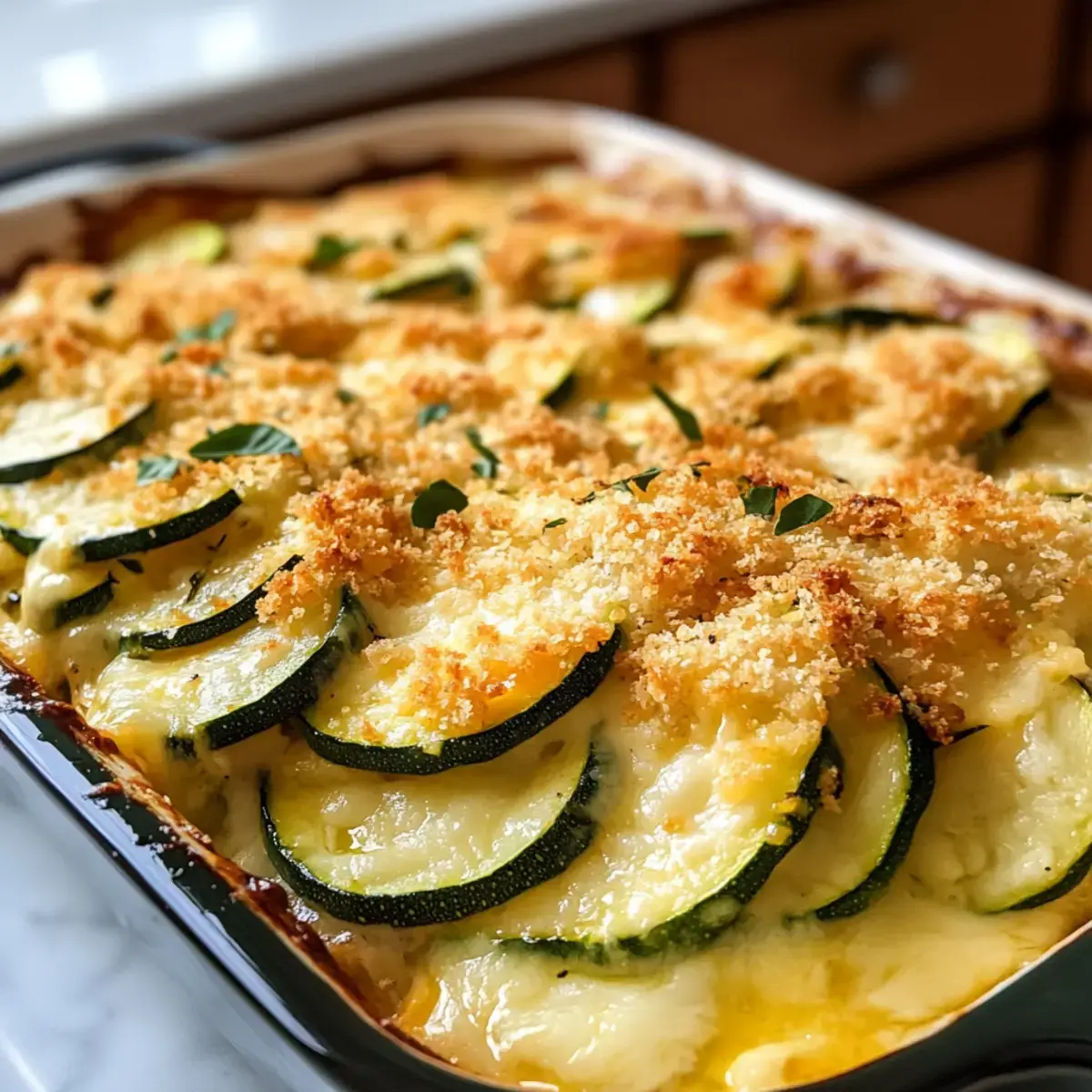 Einfacher Zucchini-Auflauf: Perfekt und Lecker für Zuhause 2 Zucchini-Auflauf