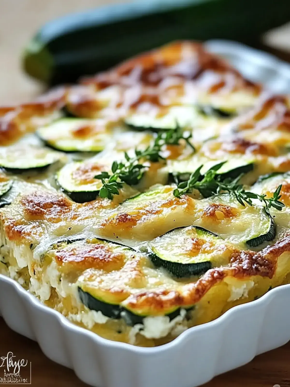 Gesunde Zucchini-Auflauf mit Hüttenkäse ganz einfach zubereiten 2 Zucchini-Auflauf mit Hüttenkäse