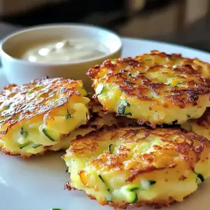 Knusprige Zucchini-Käse-Puffer