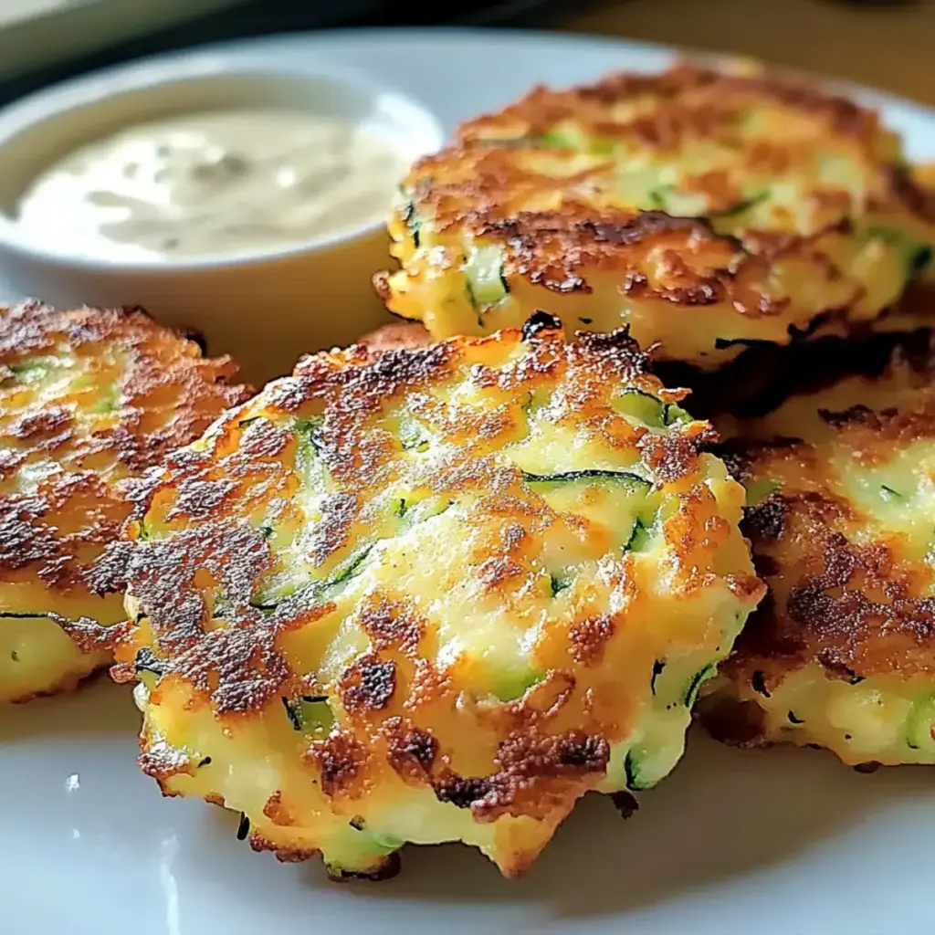Zucchini-Käse-Puffer