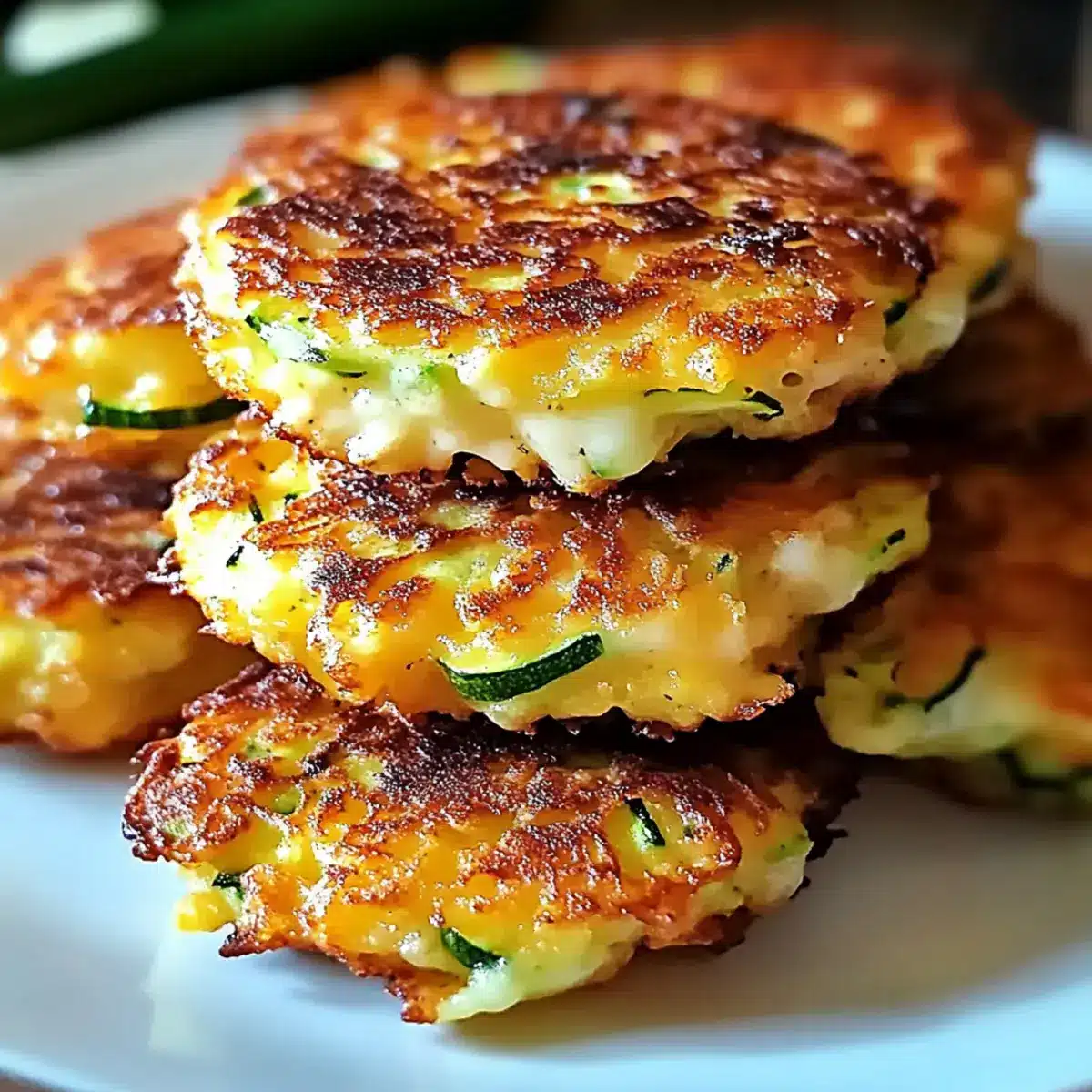 Zucchini-Käse-Puffer