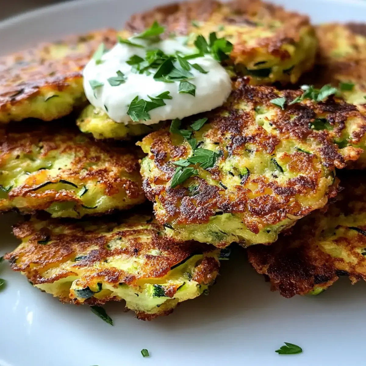 Zucchini-Puffer