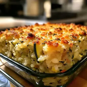 Zucchini-Reis-Füllauflauf