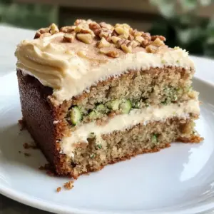 Saftiger Zucchinikuchen mit cremigem Zimt-Frosting