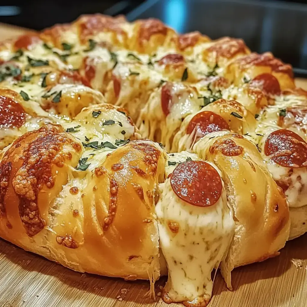 Zupfbrot Pizza