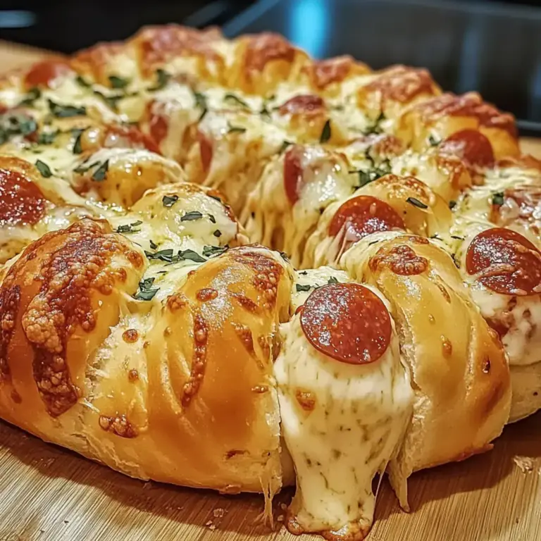 Zupfbrot Pizza